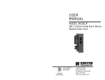 Patton electronic IM2RC/F User's Manual