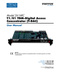 Patton electronic ForeFront 2616RC User's Manual