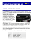 Patton electronic 3086FR User's Manual
