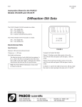 PASCO Specialty & Mfg. OS-9179 User's Manual