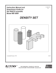 PASCO Specialty & Mfg. ME-8569 User's Manual