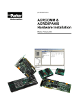 Parker Hannifin P/N88023735/01A User's Manual