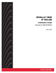 Paradyne IP DSLAM BitStorm 2600 User's Manual