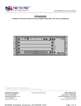 Paradyne 4-Module User's Manual