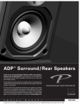 Paradigm Speaker OM-560 User's Manual