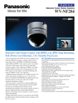Panasonic WV-NF284 Specification Sheet