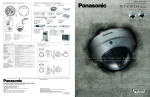 Panasonic WV-CW244 Specification Sheet