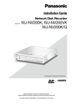 Panasonic WJ-NV200 Installation Guide
