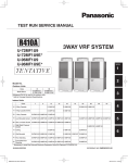 Panasonic U-72MF1U9E Service Manual
