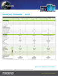 Panasonic Toughpad FZ-G1 Comparison Manual