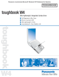 Panasonic Toughbook W4 User's Manual