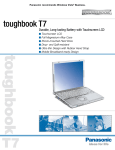 Panasonic Toughbook T7 User's Manual