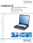 Panasonic Toughbook 50 User's Manual