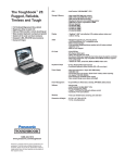 Panasonic Toughbook 25 User's Manual
