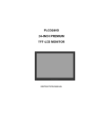 Panasonic PLCD24HD Operating Instructions
