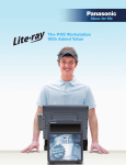 Panasonic JS-925 Lite-ray Brochure