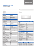 Panasonic E18NKUA Data Sheet