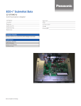 Panasonic CZ-CFUNC1U Data Sheet