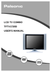 Palsonic TFTV1720D User's Manual