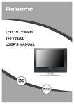 Palsonic TFTV1920D User's Manual