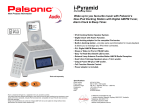 Palsonic i-Pyramid Docking Station User's Manual