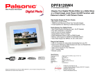 Palsonic DPF8128WH User's Manual