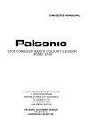 Palsonic 6138 User's Manual