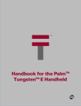 Palm Tungsten E Handbook