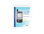 Palm Treo 600 (Bell) Getting Started Guide