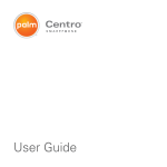 Palm Centro (Bell) User Guide