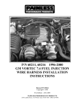 Painless Performance VORTEC 60211 User's Manual