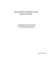 Packard Bell LJ61 User's Manual