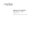 Outback Power Systems MX60 User's Manual