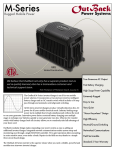 Outback Power Systems M-Series User's Manual