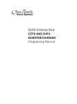 Outback Power Systems GRID-INTERACTIVE GTFX User's Manual