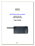 OTC Wireless ACR-201 User's Manual