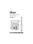 Oster CKSTSTMM10 User's Manual