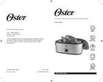 Oster CKSTRS20-SBC Instruction Manual