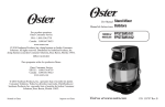 Oster BATIDORA FPSTSM5102 User's Manual