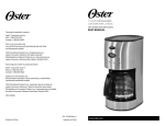 Oster 137264 User's Manual