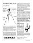 Orion TRITECH 5373 User's Manual