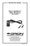 Orion STARSHOOT 52174 User's Manual