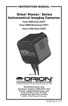 Orion PARSEC 10100C User's Manual