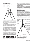 Orion PARAGON 5360 User's Manual