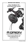 Orion 52084 User's Manual