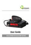 Oricom UHF050 User's Manual