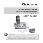 Oricom M5200 Series User's Manual