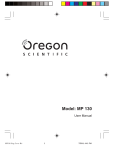 Oregon MP 130 User's Manual