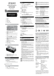 Oregon Scientific RRA320PN User's Manual