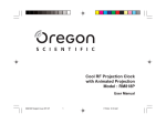 Oregon Scientific RM818P User's Manual